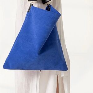 NWT Ana Koutsi Chic Blue Women's Shoulder Bag
